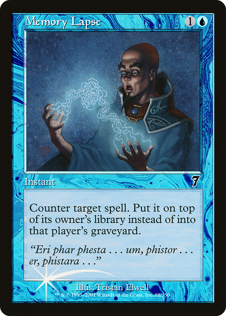Memory Lapse [Seventh Edition] Foil