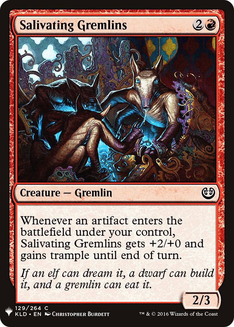 Salivating Gremlins |  (KLD-129) [The List]