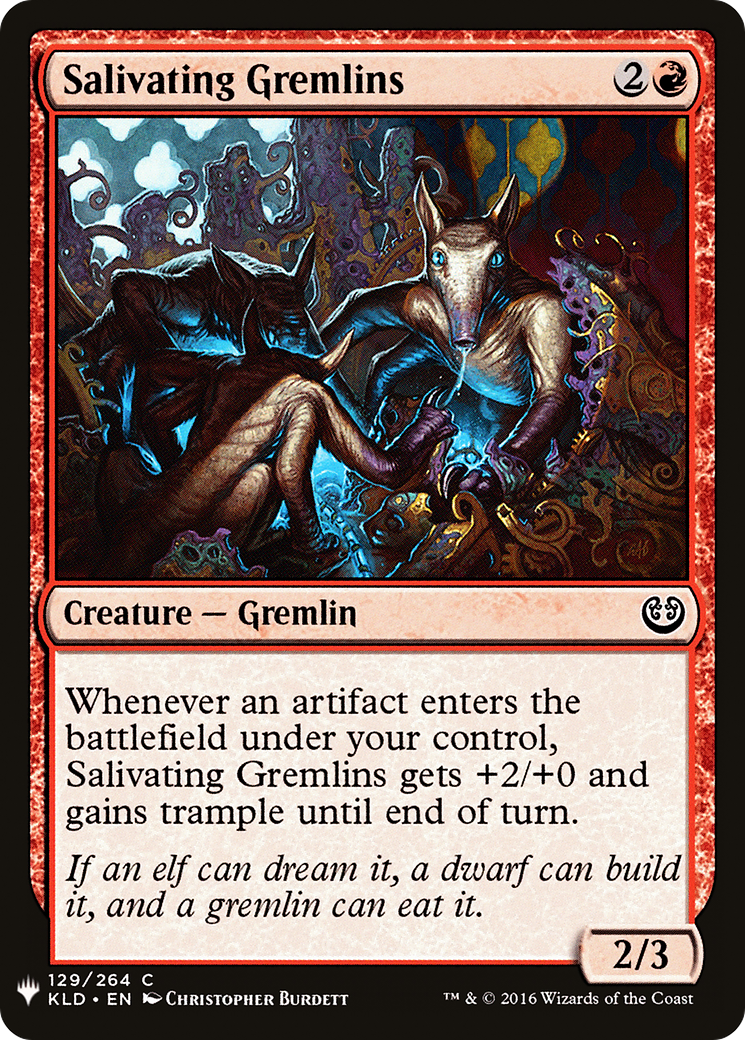 Salivating Gremlins |  (KLD-129) [The List]