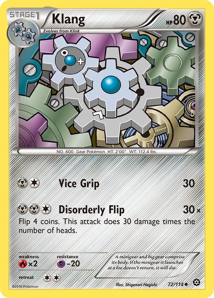Klang 72/114 (XY - Steam Siege) 