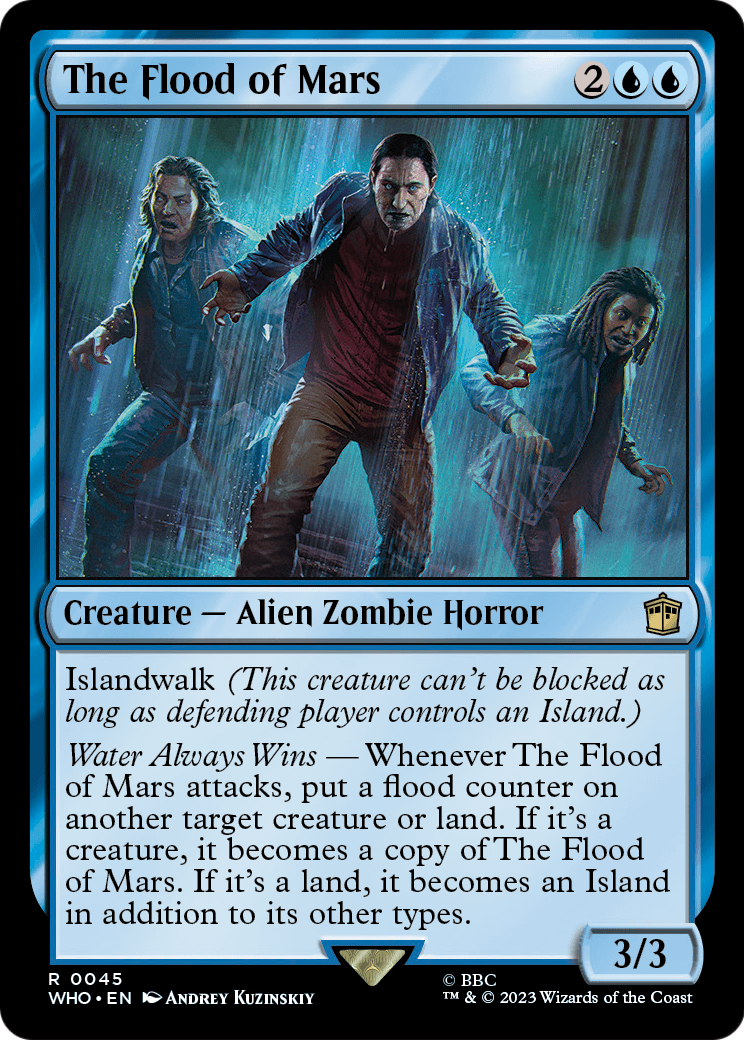 The Flood of Mars [Doctor Who] Foil