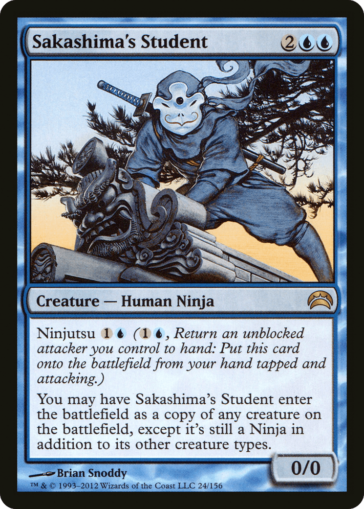 Sakashima's Student (024) [Planechase 2012]  Foil
