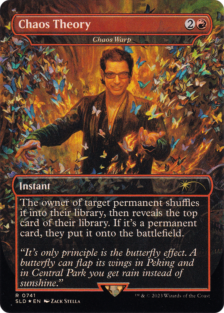 Chaos Theory - Chaos Warp (Rainbow Foil) [Secret Lair Drop Series]