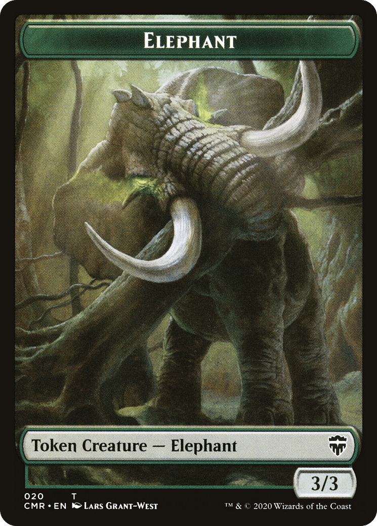 Elephant (TCMR-020) - Commander Legends Tokens