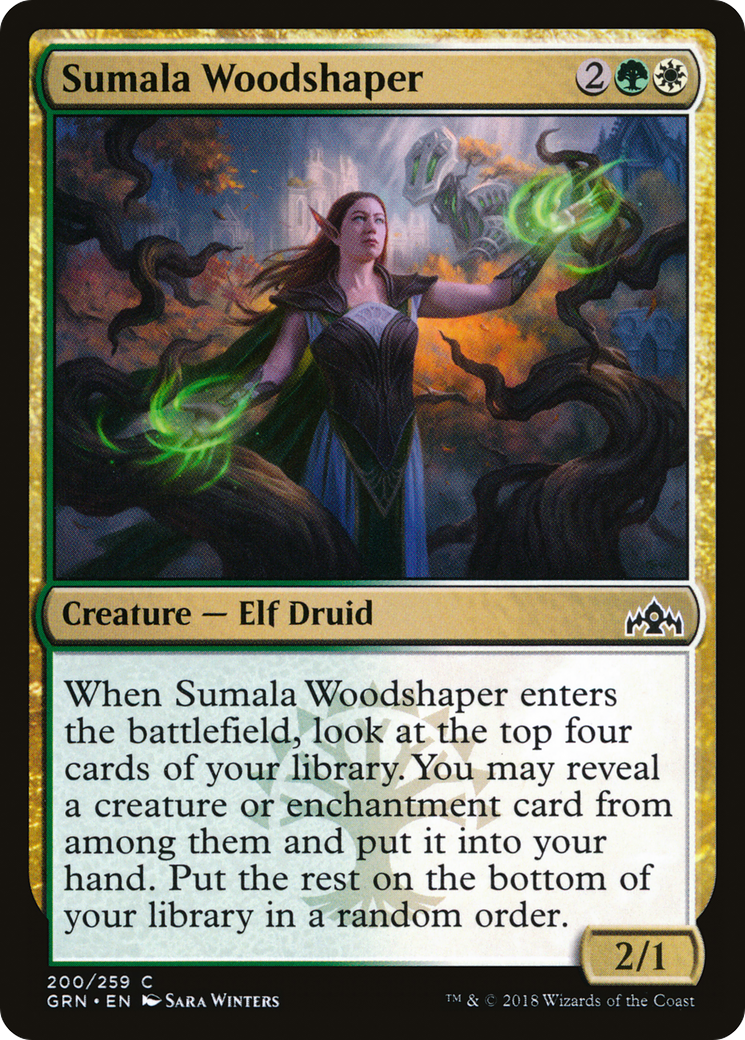 Sumala Woodshaper [Guilds of Ravnica] Foil