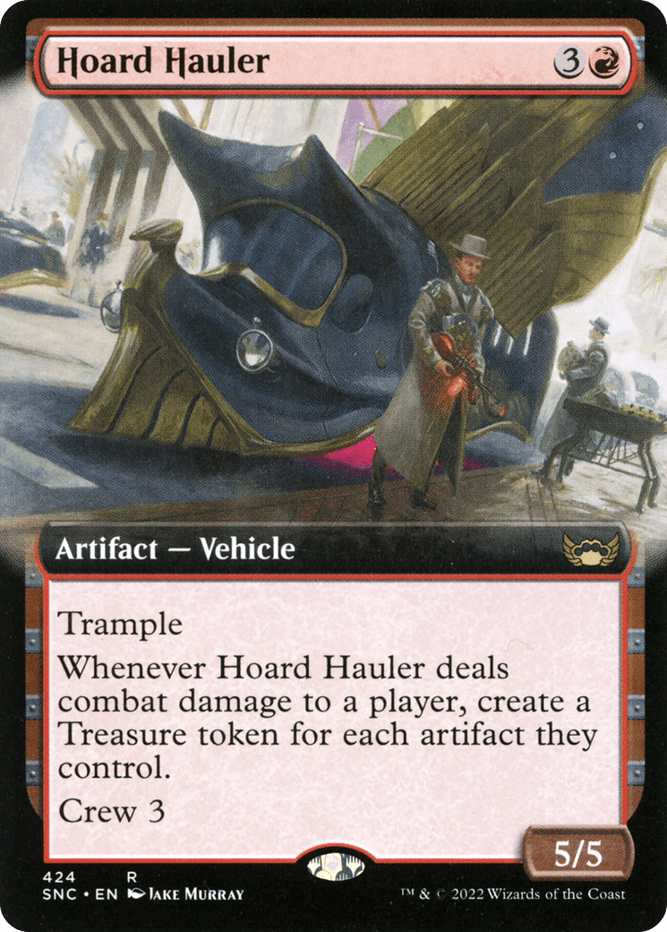 Hoard Hauler (Extended Art) [Streets of New Capenna] Foil