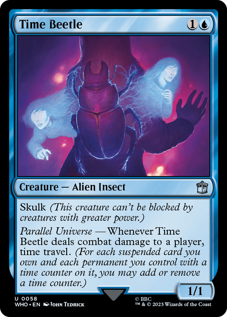 Time Beetle [Doctor Who] Foil