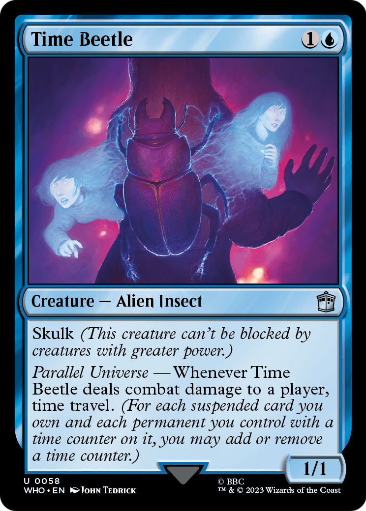 Time Beetle [Doctor Who] Foil