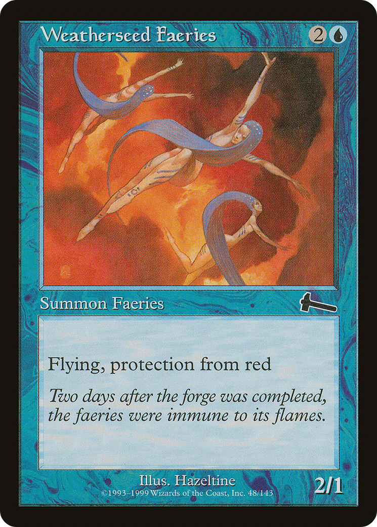 Weatherseed Faeries [Urza's Legacy] Foil