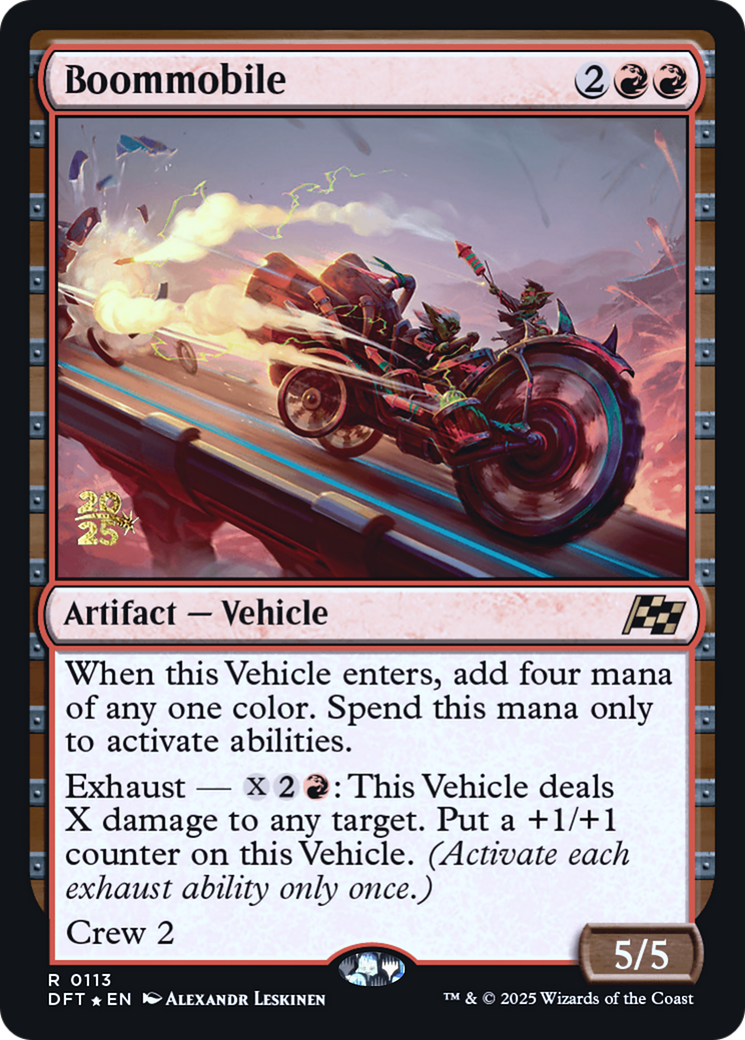 Boommobile (-113) [Prerelease Cards]  Foil