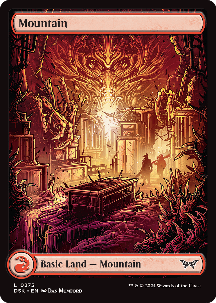 Mountain (275) - Full Art [Duskmourn: House of Horror] Foil