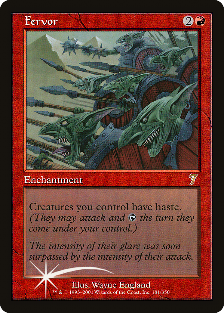 Fervor [Seventh Edition] Foil