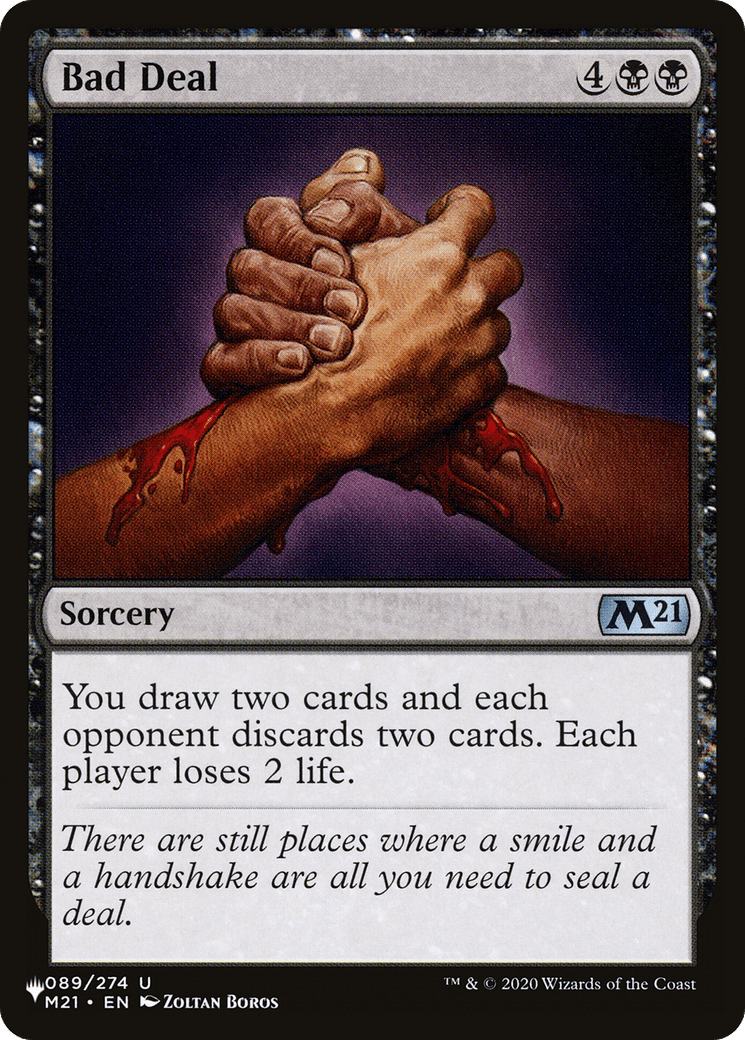 Bad Deal |  (M21-89) [The List]