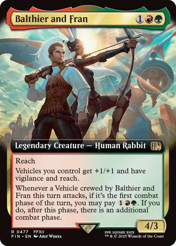 Balthier and Fran (Extended Art) (477) [FINAL FANTASY]