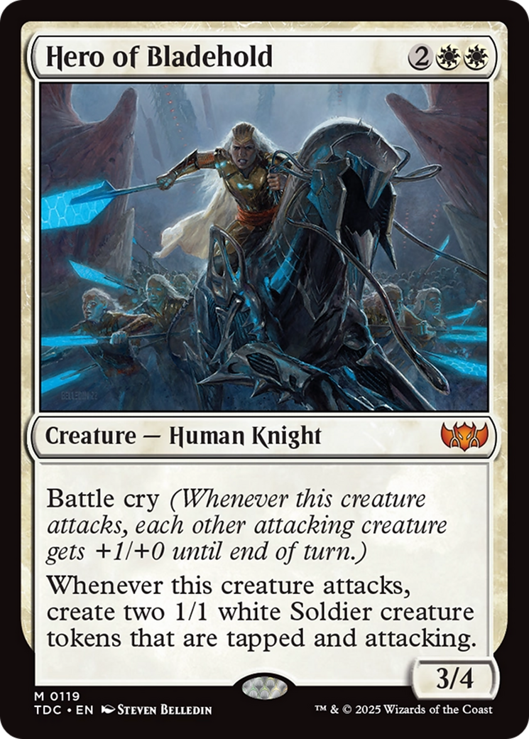 Hero of Bladehold (119) [Commander: Tarkir: Dragonstorm]