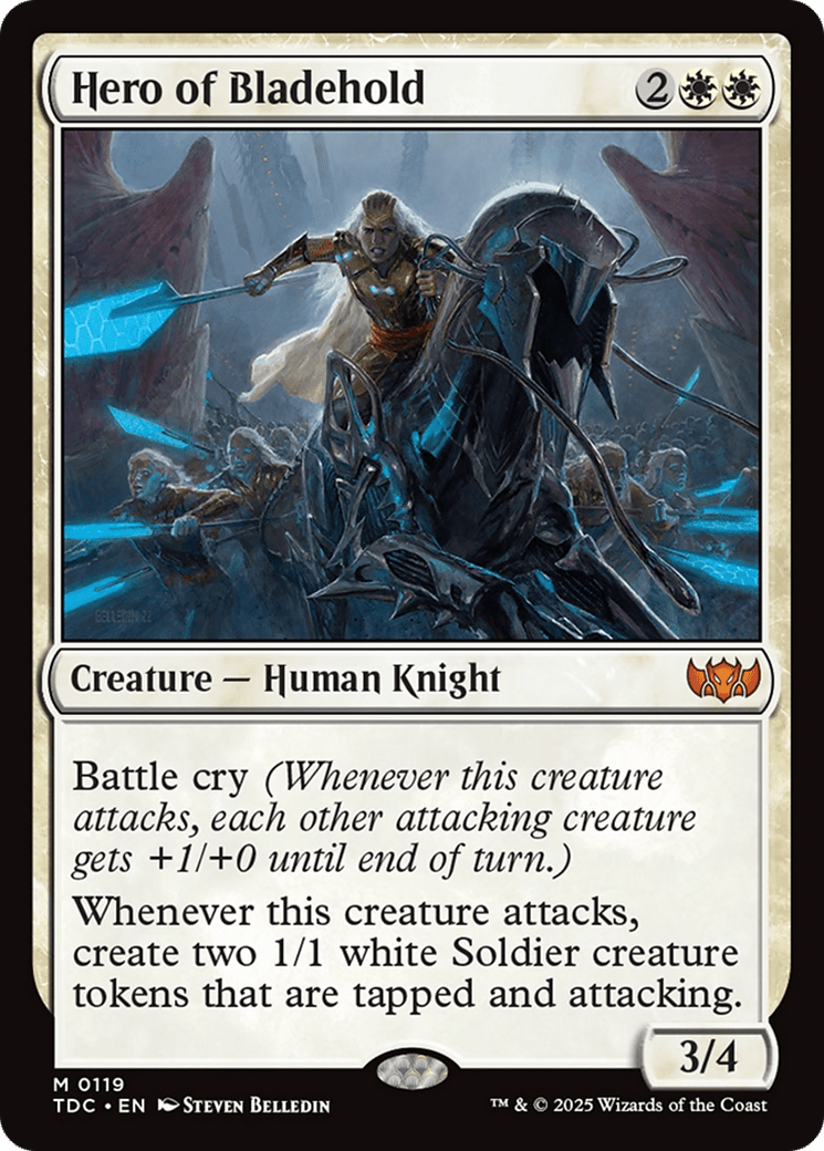 Hero of Bladehold (119) [Commander: Tarkir: Dragonstorm]