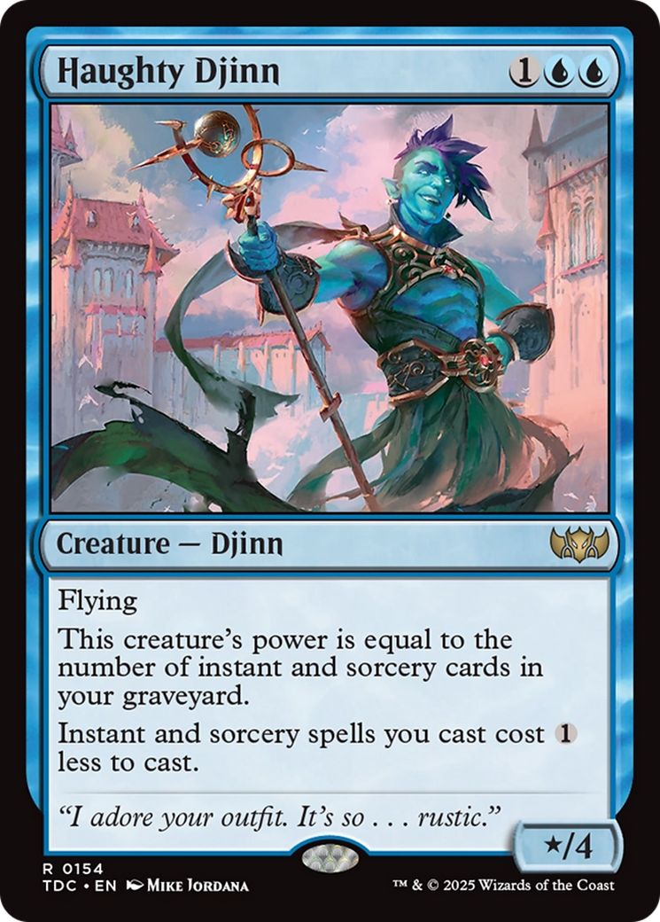 Haughty Djinn (154) [Commander: Tarkir: Dragonstorm]