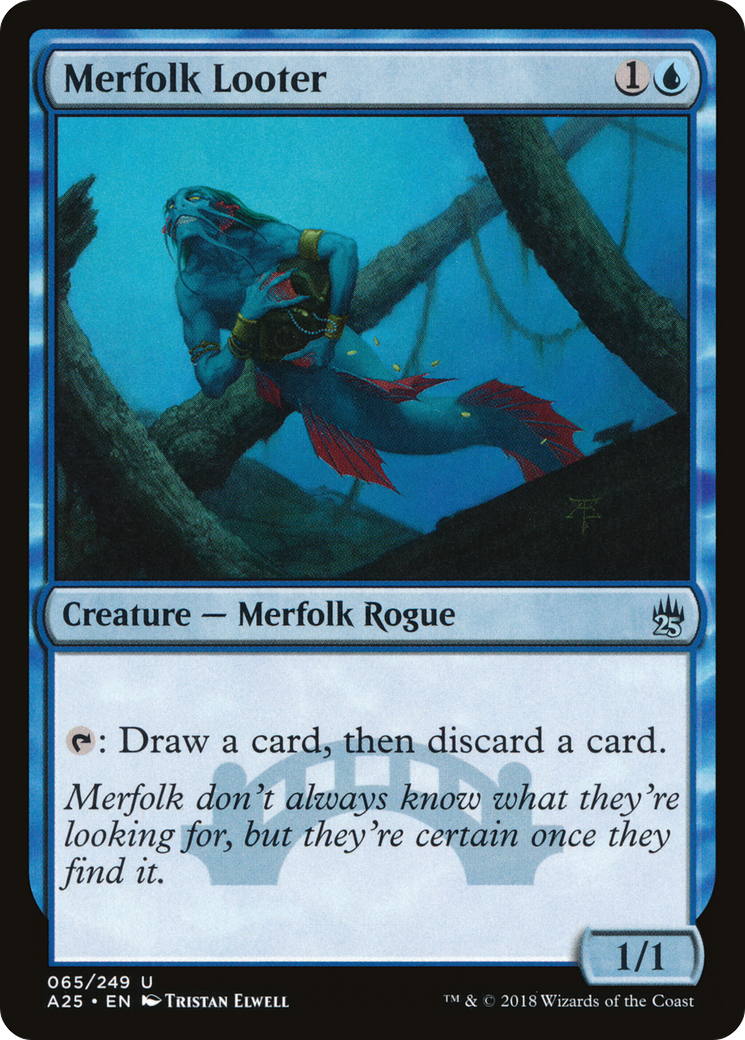 Merfolk Looter [Masters 25] Foil