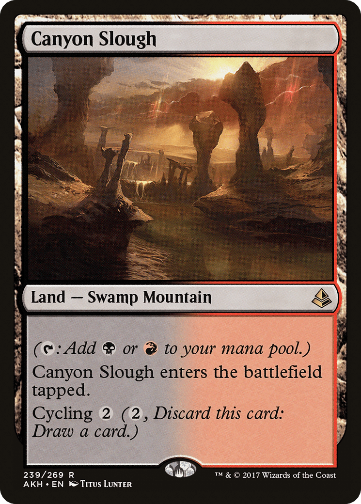 Canyon Slough [Amonkhet] Foil