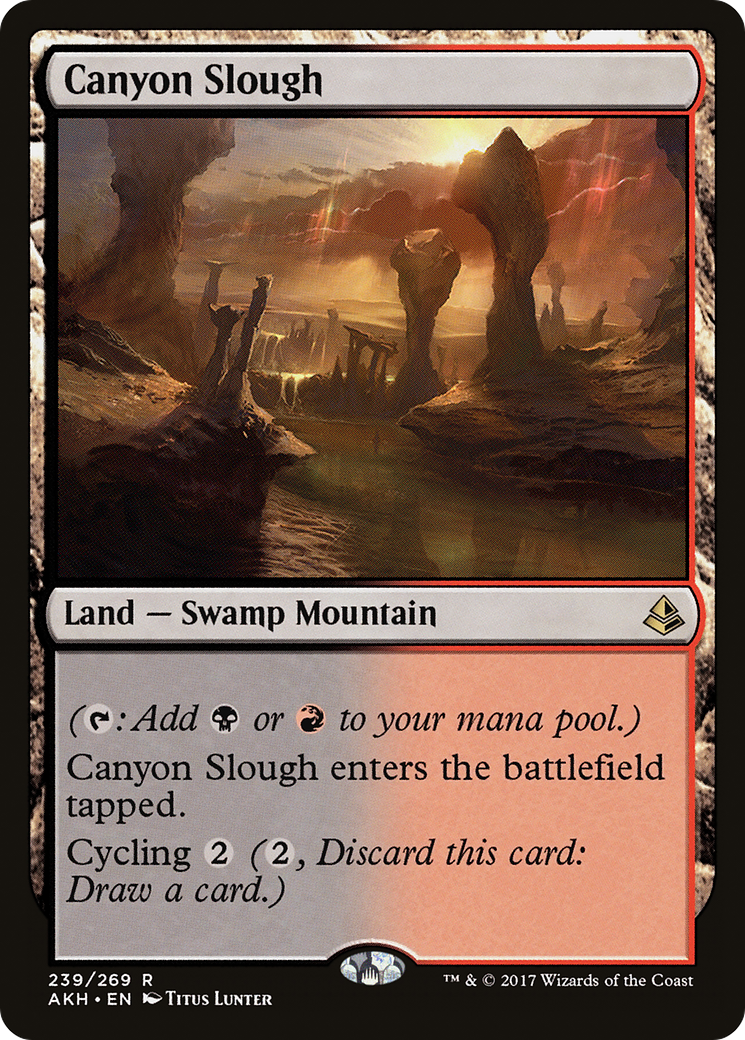 Canyon Slough [Amonkhet] Foil