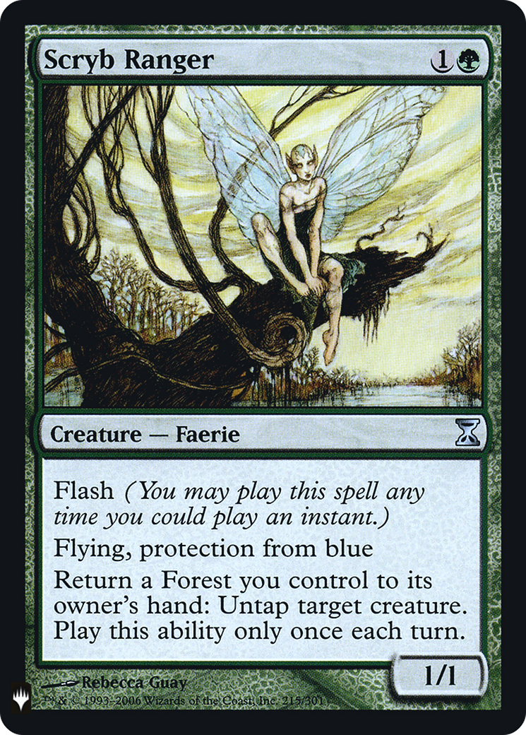 Scryb Ranger |  (TSP-215) [The List]