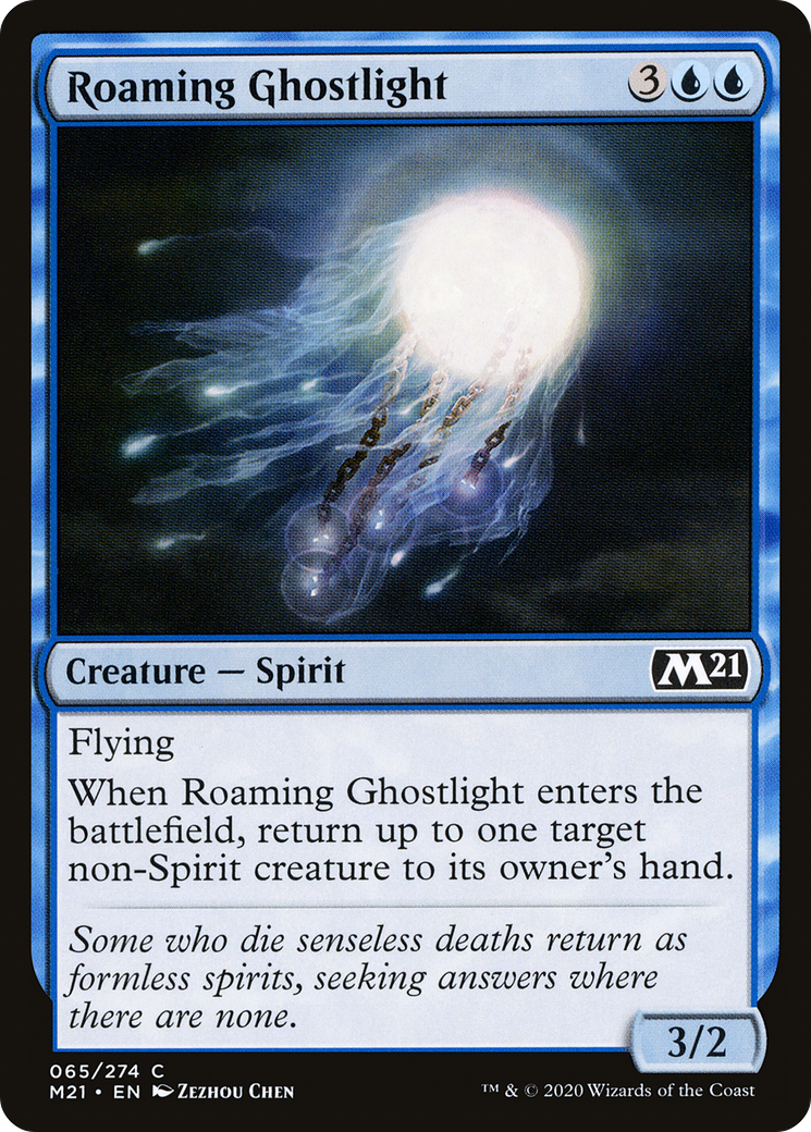 Roaming Ghostlight [Core Set 2021] Foil
