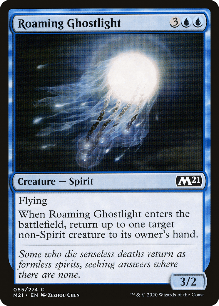 Roaming Ghostlight [Core Set 2021] Foil