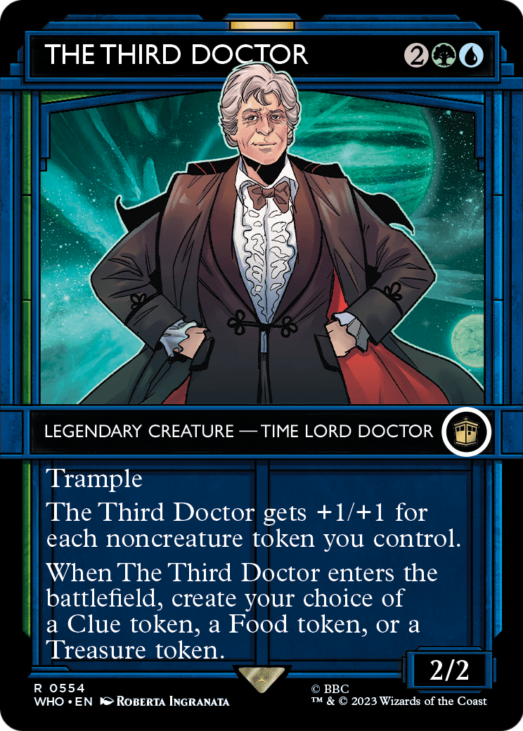 The Third Doctor (Showcase) [Doctor Who] Foil