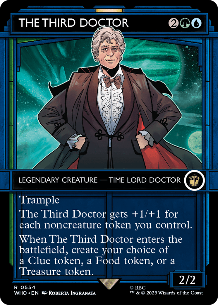 The Third Doctor (Showcase) [Doctor Who] Foil