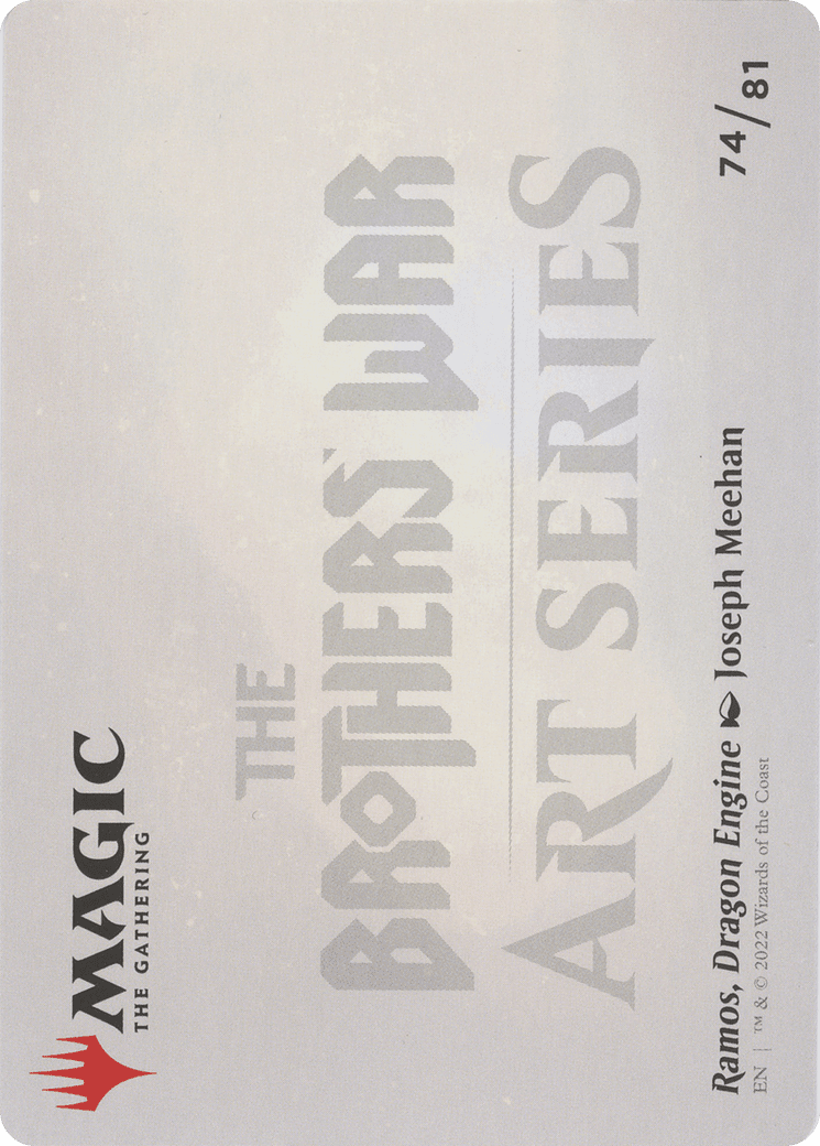 Ramos, Dragon Engine // Ramos, Dragon Engine (ABRO-074) - The Brothers' War Art Series (Borderless)
