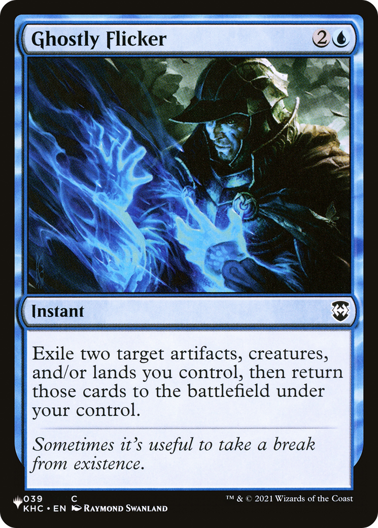 Ghostly Flicker |  (KHC-39) [The List]