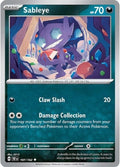 Sableye 107/162 (SV05: Temporal Forces) 