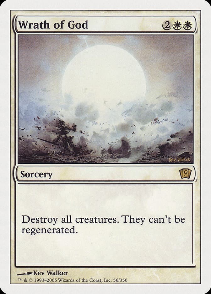Wrath of God [Ninth Edition] Foil