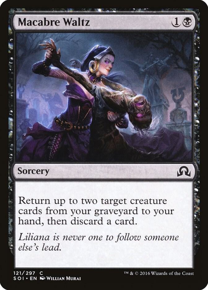 Macabre Waltz 121/297 (Shadows over Innistrad)  - Foil