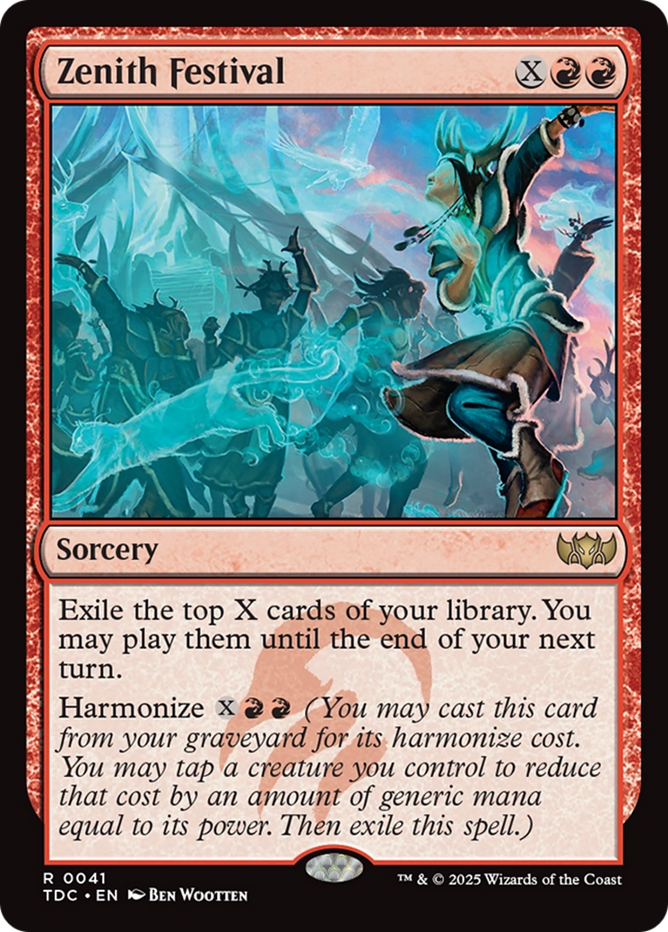 Zenith Festival (041) [Commander: Tarkir: Dragonstorm]