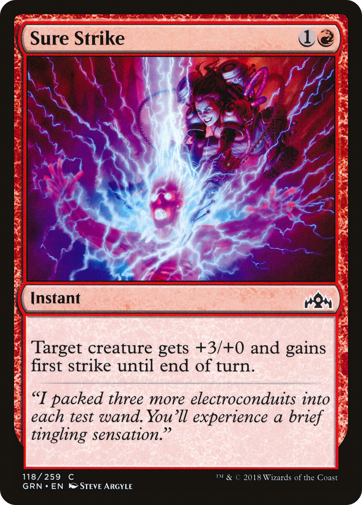 Sure Strike [Guilds of Ravnica] Foil