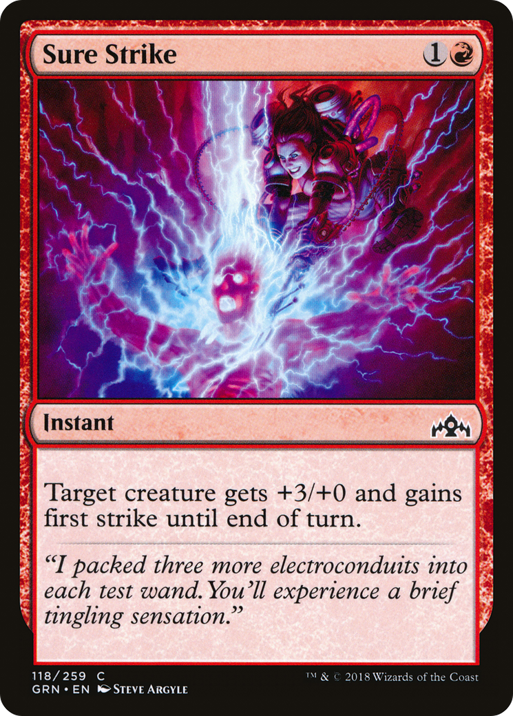 Sure Strike [Guilds of Ravnica] Foil