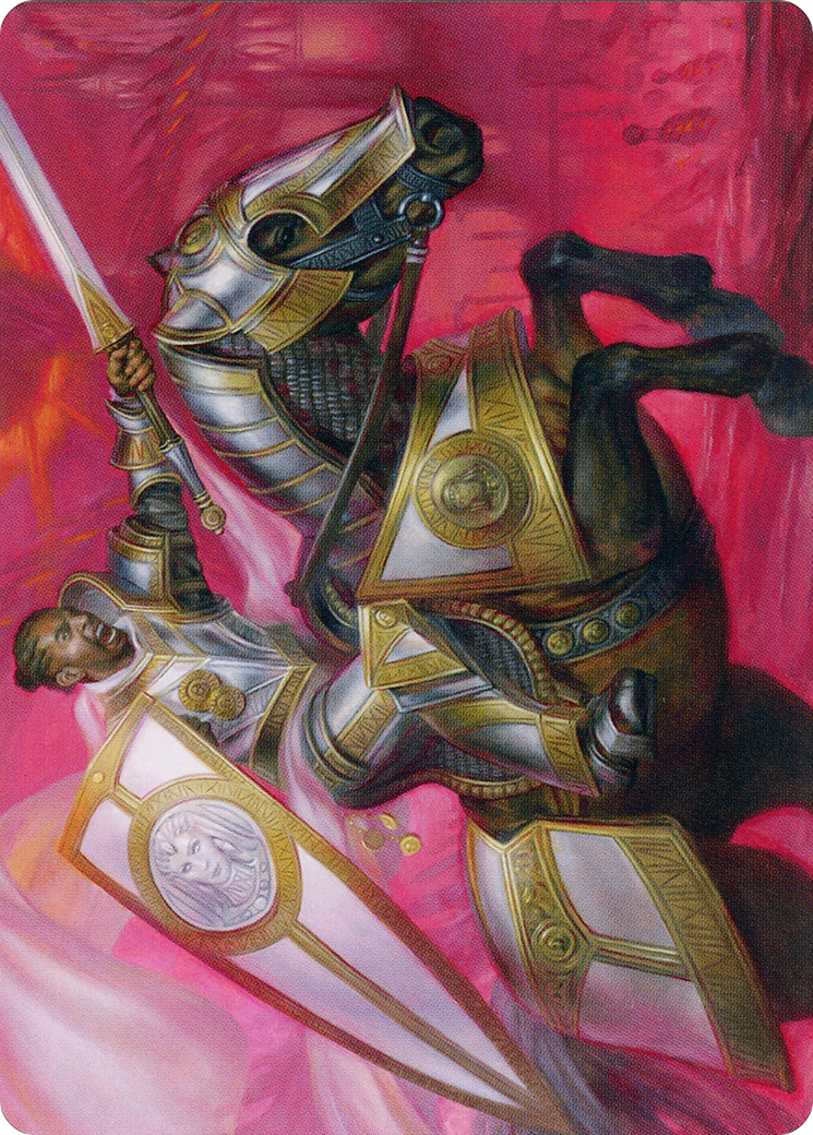 Sigiled Sentinel // Sigiled Sentinel (AMOM-009) - March of the Machine Art Series (Borderless) Foil