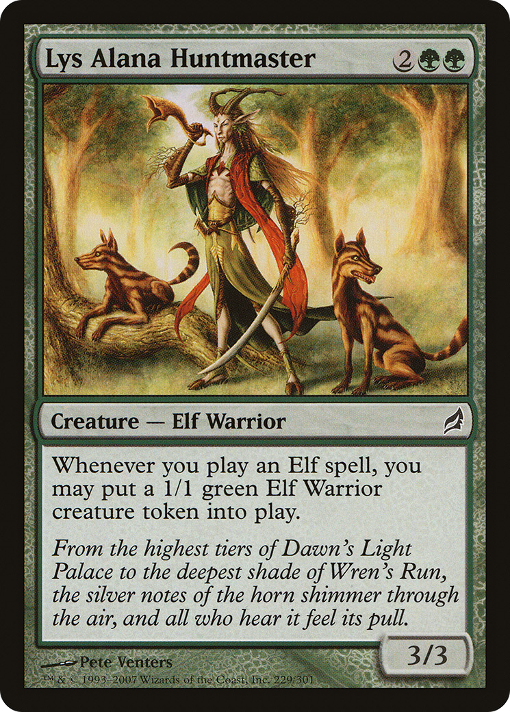 Lys Alana Huntmaster [Lorwyn] Foil