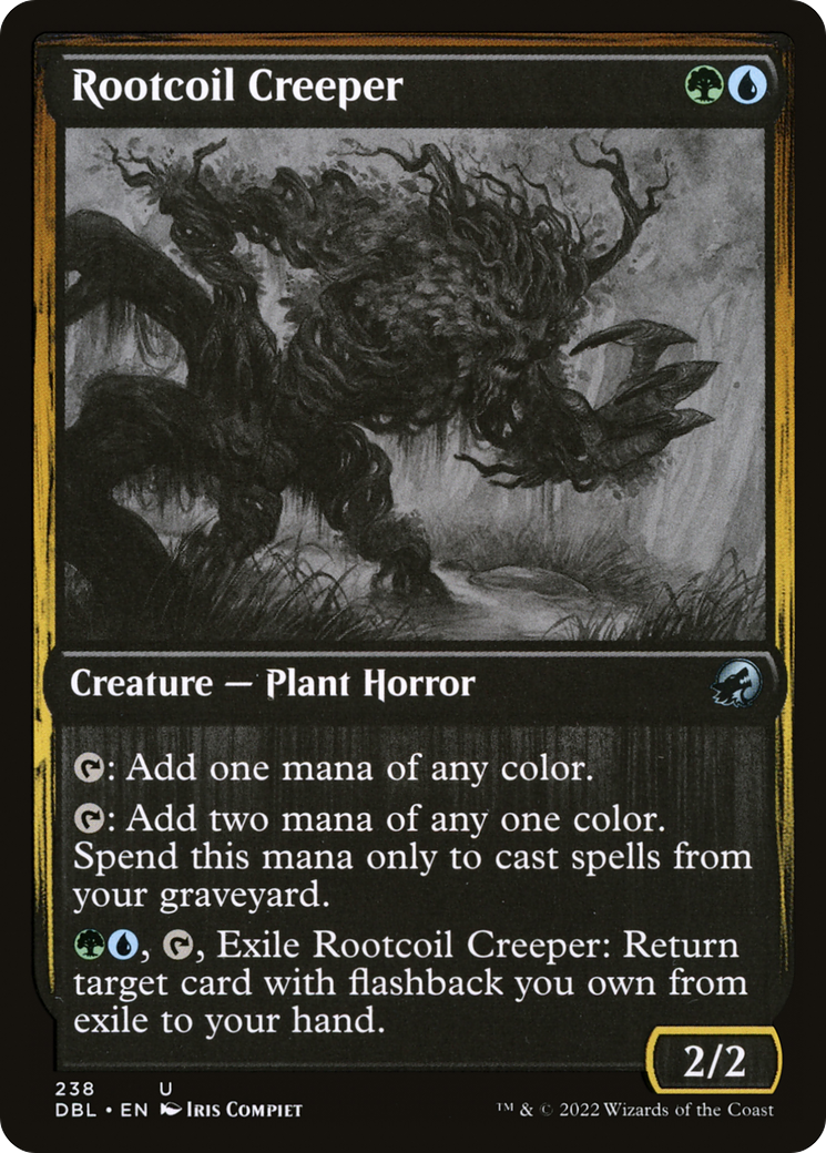 Rootcoil Creeper [Innistrad: Double Feature] Foil