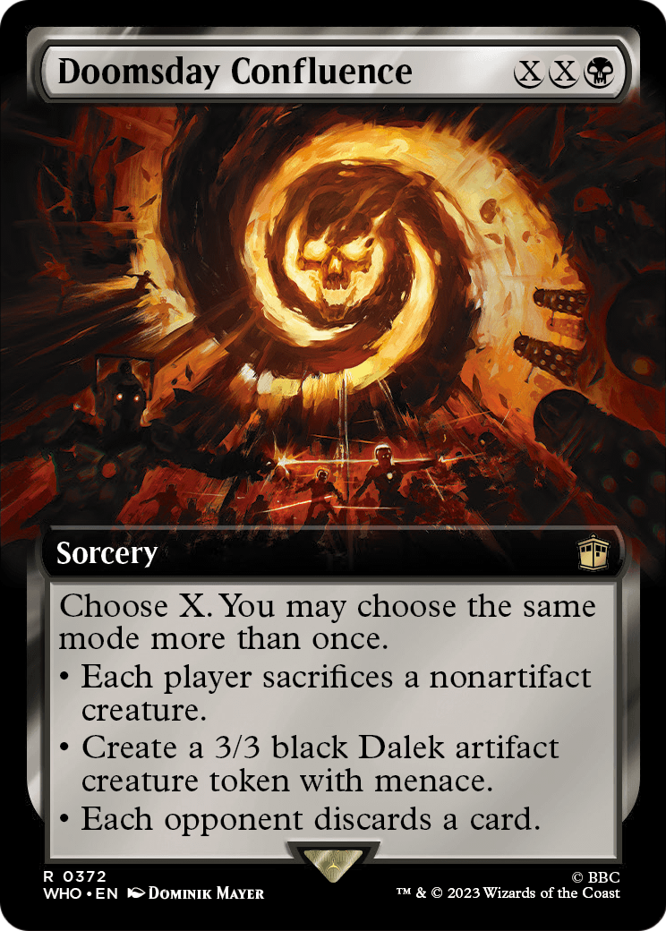 Doomsday Confluence (Extended Art) [Doctor Who] Foil