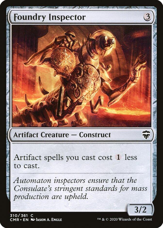 Foundry Inspector 310 (Commander Legends)  - Foil