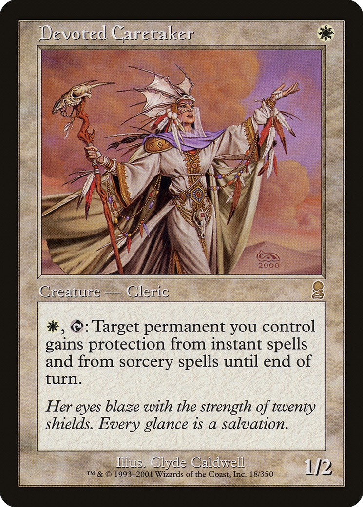 Devoted Caretaker [Odyssey] Foil