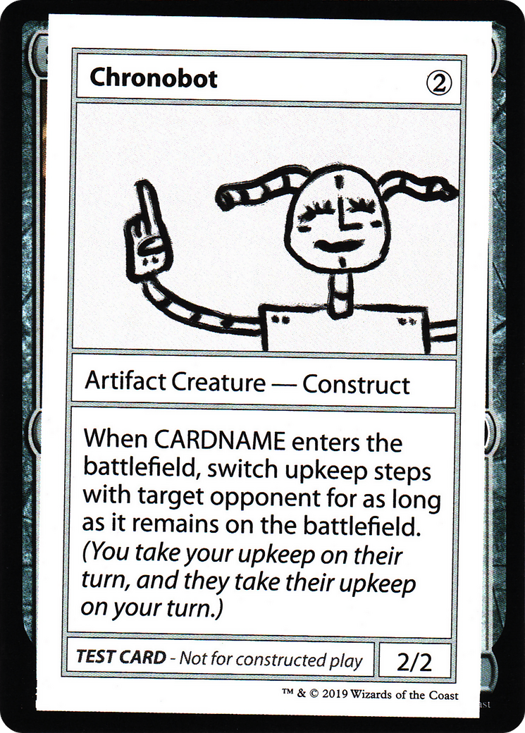 Chronobot (2021 Edition) [Mystery Booster Playtest Cards]