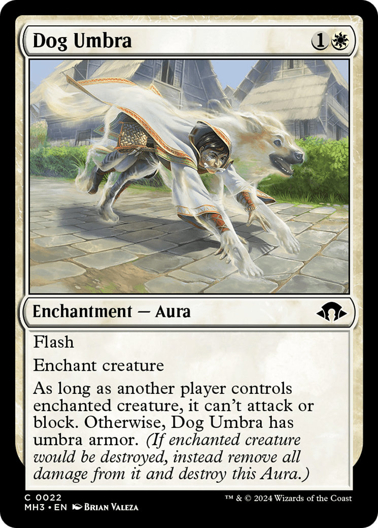 Dog Umbra [Modern Horizons 3] Foil