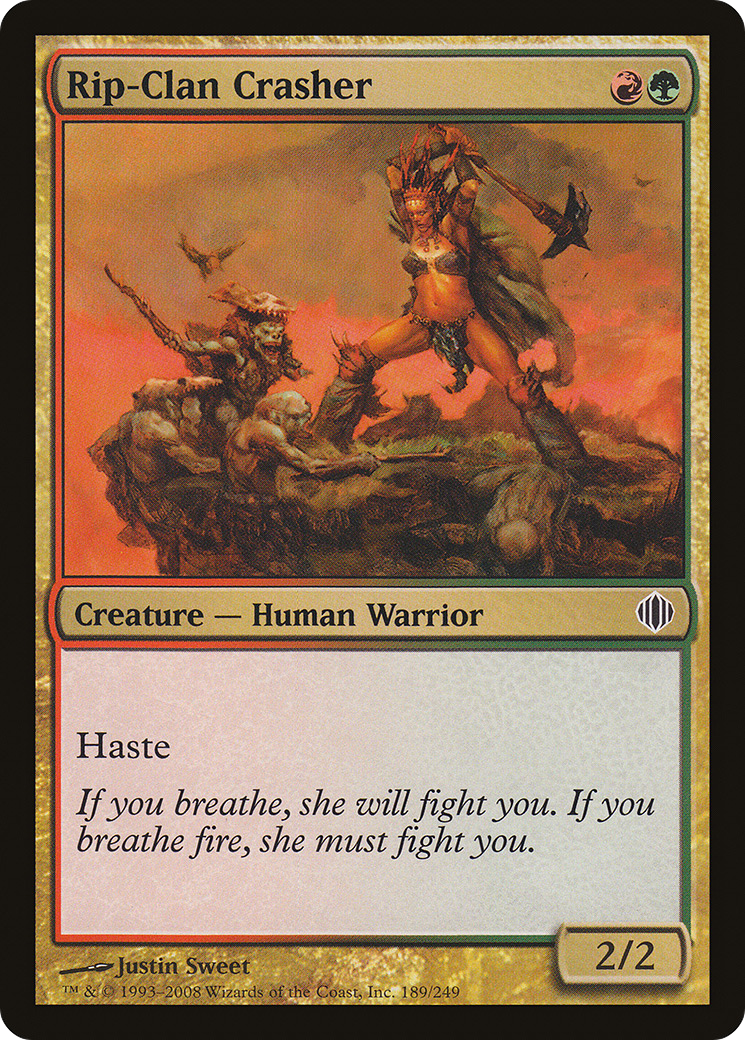 Rip-Clan Crasher [Shards of Alara] Foil