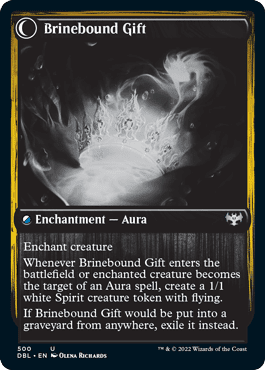 Brine Comber // Brinebound Gift [Innistrad: Double Feature] Foil