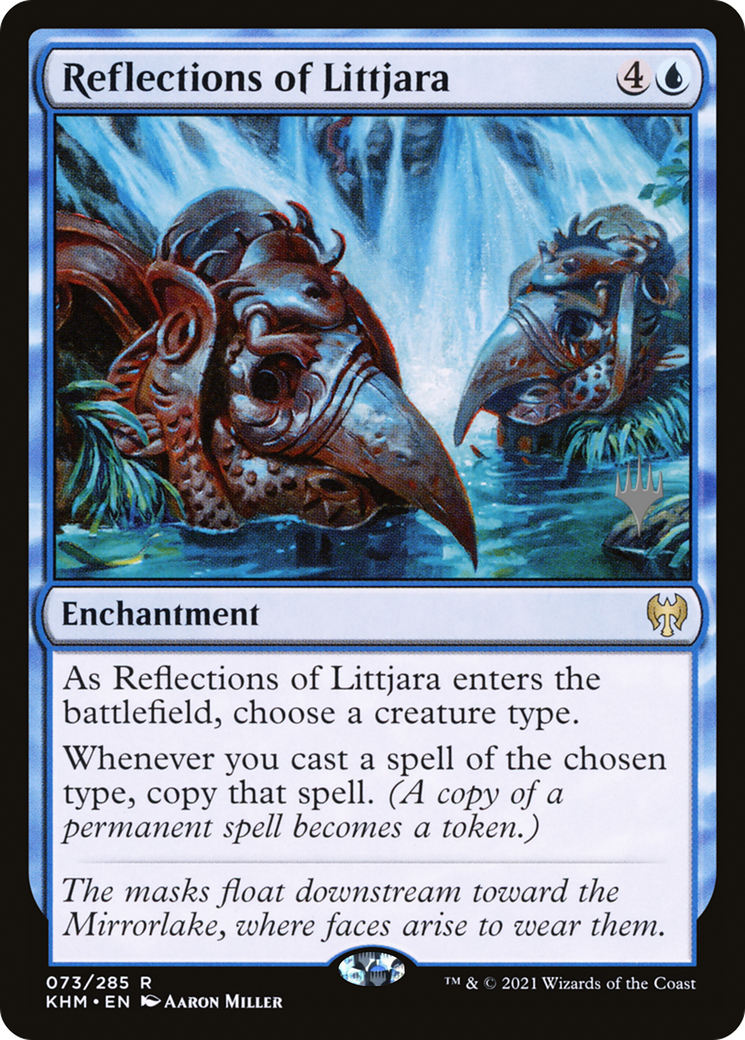 Reflections of Littjara (Promo Pack) [Kaldheim Promos] Foil