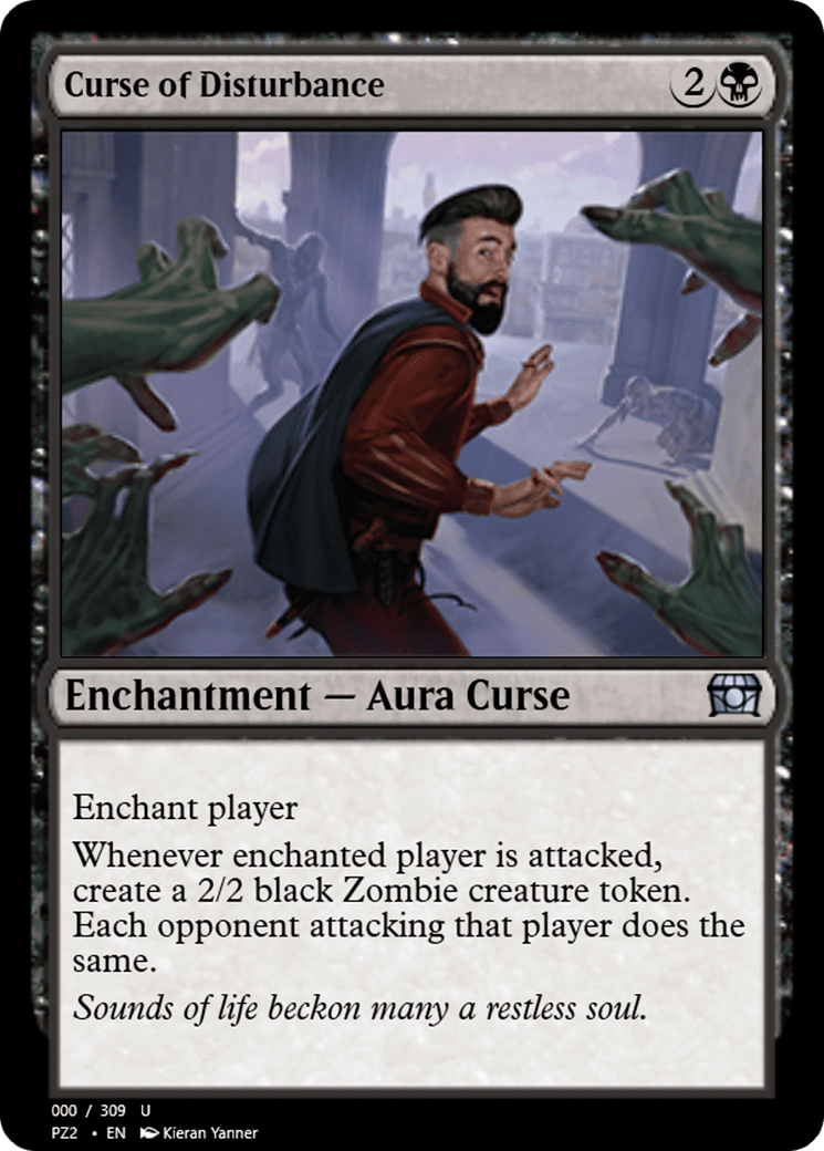 Curse of Disturbance (PZ2-65743) - Treasure Chest Foil