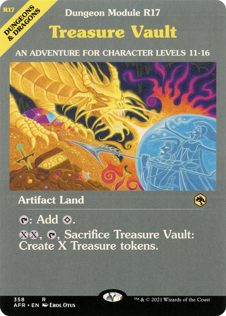 Treasure Vault (Dungeon Module) [Dungeons & Dragons: Adventures in the Forgotten Realms] Foil